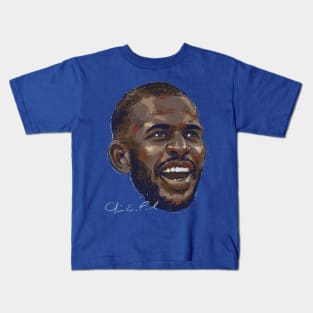 Chris Paul Golden State Portrait Kids T-Shirt